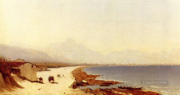 海沿いの道 パレルモ イタリア 風景 サンフォード ロビンソン ギフォード Oil Paintings